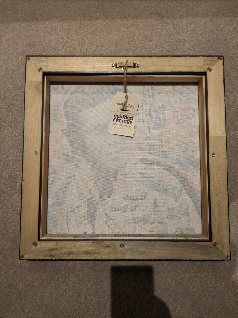 Steve McQueen Canvas Print 40cm x 40cm - Limited Edition