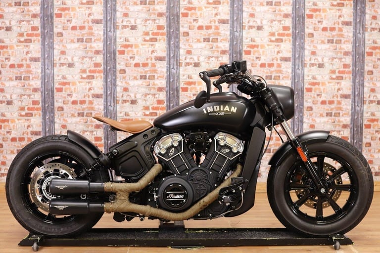 image for **DEPOSIT TAKEN** 2022 INDIAN SCOUT BOBBER MSR BUILD - ONLY 1,428 MILES