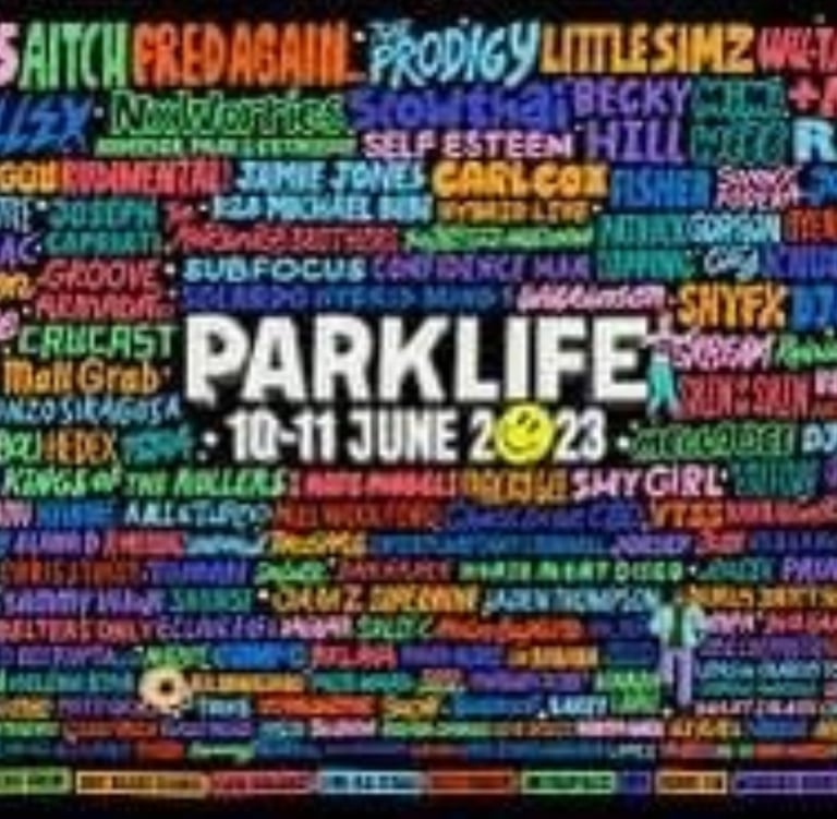 Parklife festival 2023 