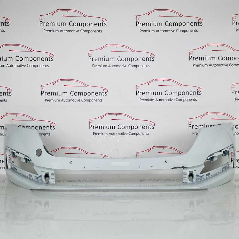 Skoda Octavia Front Bumper Mk4 Genuine White 2020 - 2024 [ap35]