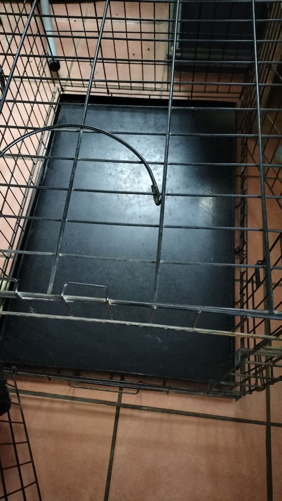 Dog cage with or without mattress liner