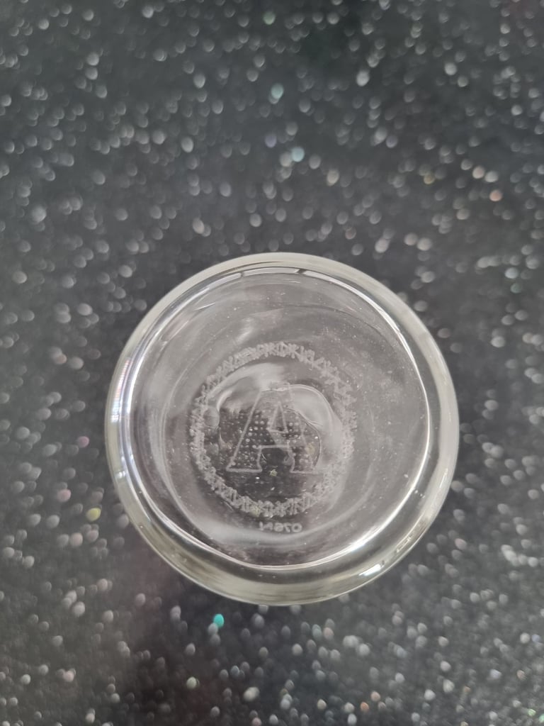 Brand new amstel bier pint glass 