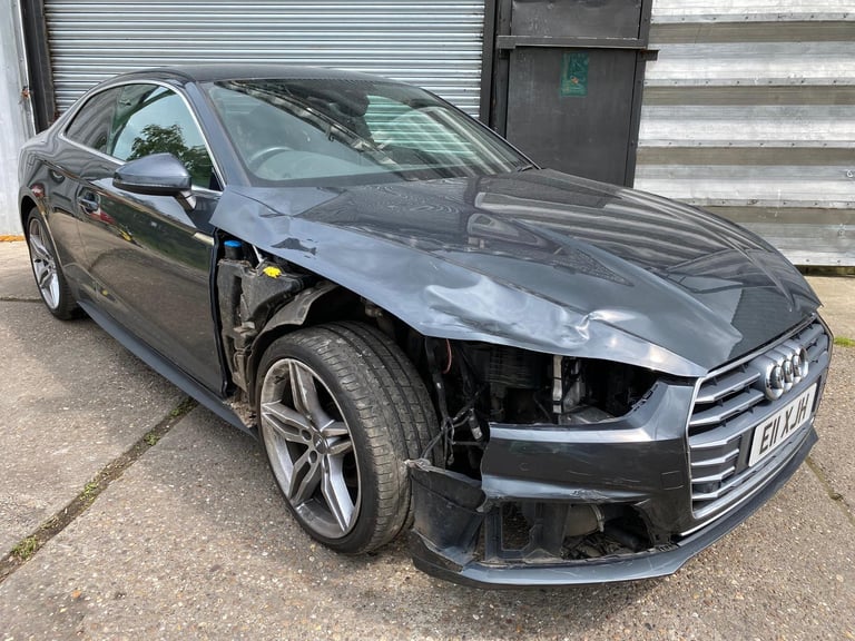 2019 68 REG AUDI A5 S-LINE 2.0 AUTO DAMAGED REPAIRABLE SALVAGE