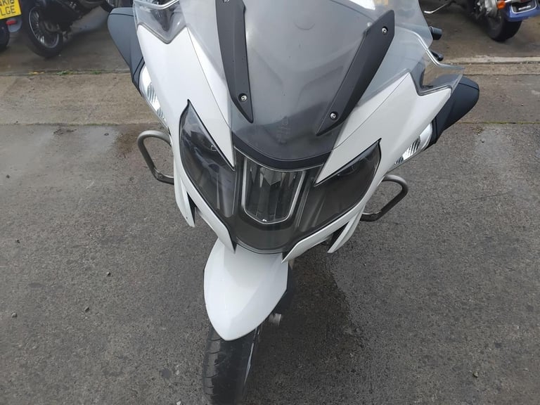 2015 15 BMW R1200RT LC EX POLICE WHITE FSH R 1200 RT LIQUID COOLED