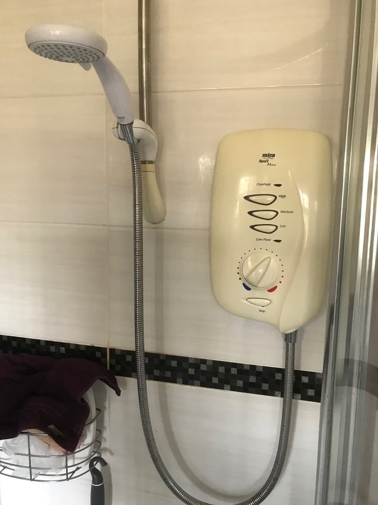 Bathroom cabinets, shower etc.