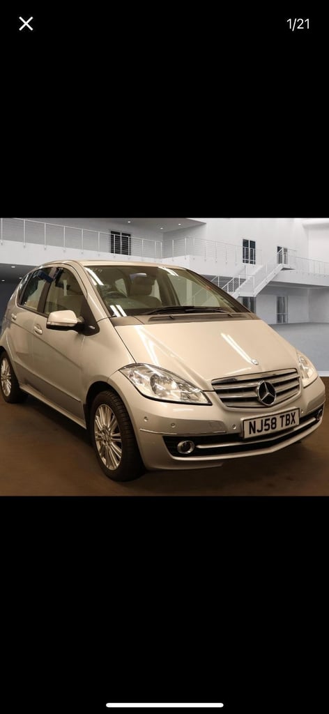 2008 Mercedes-Benz A CLASS A170 Elegance SE 5dr Tip Auto HATCHBACK Petrol Automa