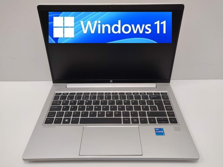 HP ProBook Windows 11 Pro i5 1135G7 8GB RAM 256GB SSD 14-inch Laptop 11th Gen 1080P FHD 440 G8