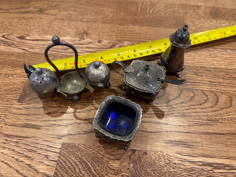 Antique silver and pewter ware