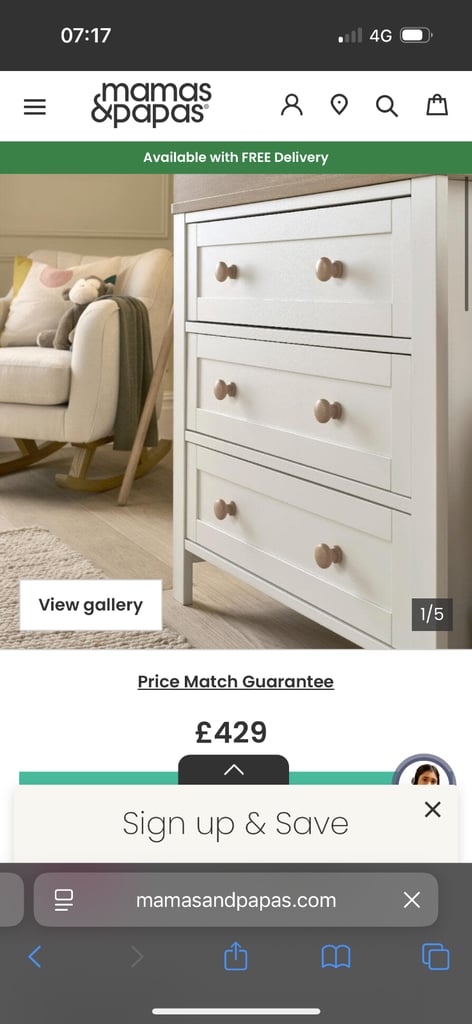 Mama and papa wardrobe and drawers 