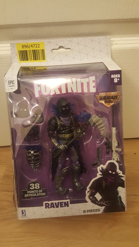 image for fortnite raven 6.5 inch legendary action figure jazwares 2019 boxed new other