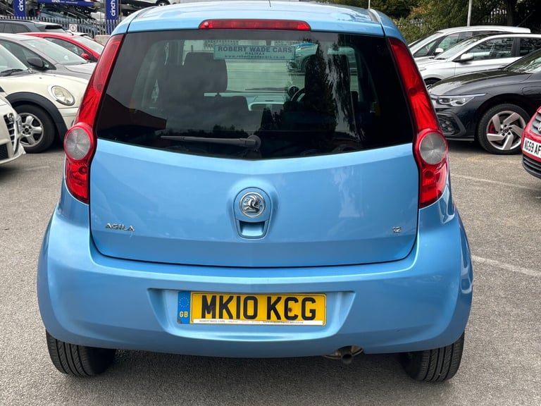 2010 Vauxhall Agila 1.2 16V Design 5dr Low Miles fsh HATCHBACK Petrol Manual