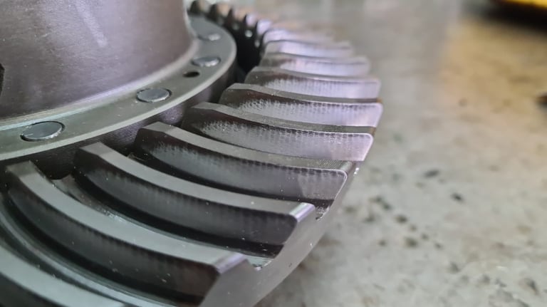 Crown wheel and pinion 9x40 for differential Ferrari California