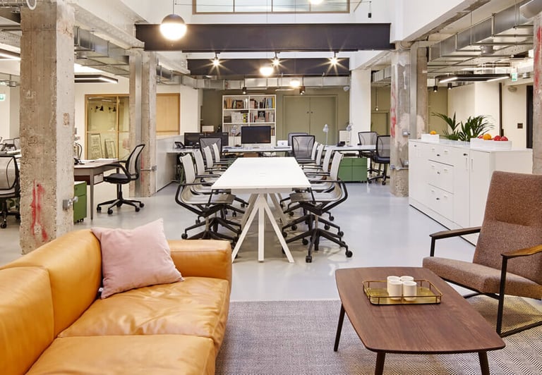 Furnished offices to rent in *Great Portland St*. Office Spaces for 2 to 50 desks W1