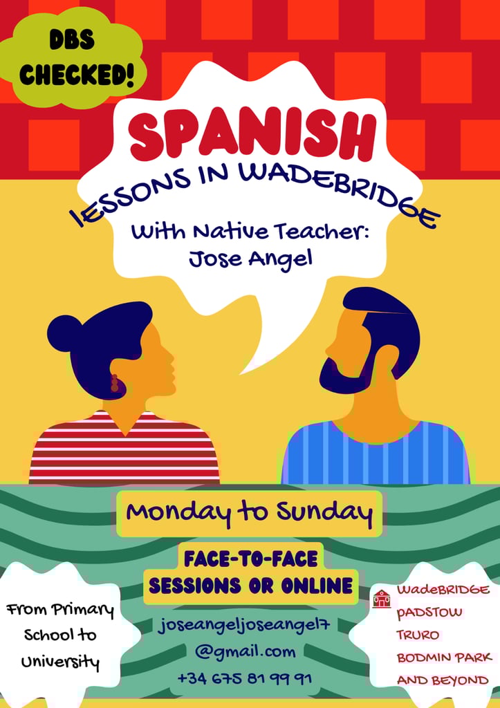 Spanish Lessons with Native Speaker