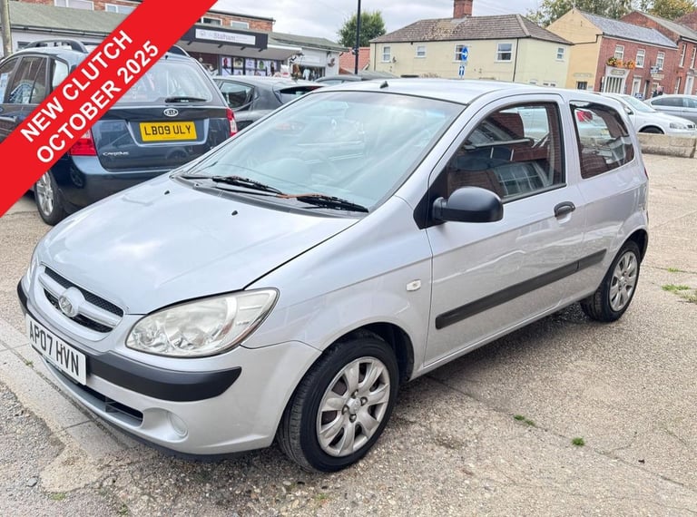 2007 Hyundai Getz 1.1 GSI 3dr HATCHBACK PETROL Manual