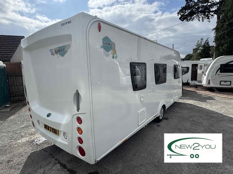 2021 Elddis Xplore 586 - 6 Berth - FIXED BUNKS Caravan - STOCK NO E168