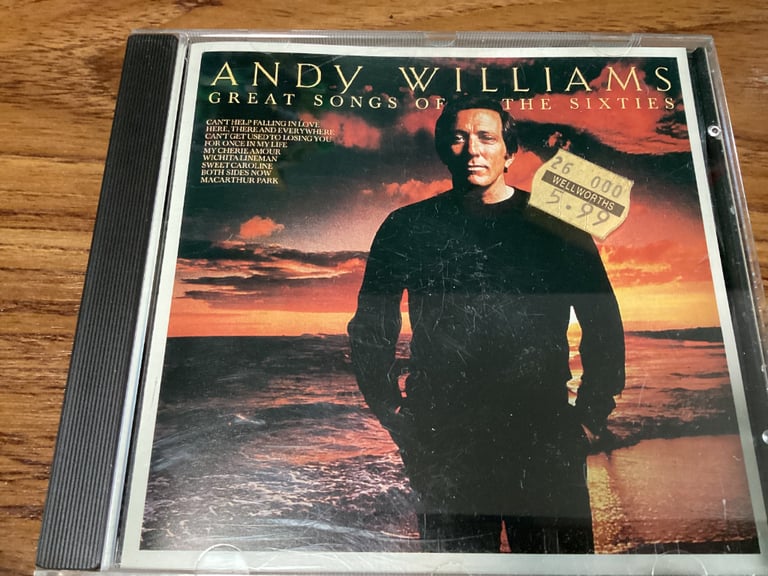 image for CD…ANDY WILLIAMS..GREAT SONGS OF THE SIXTIES