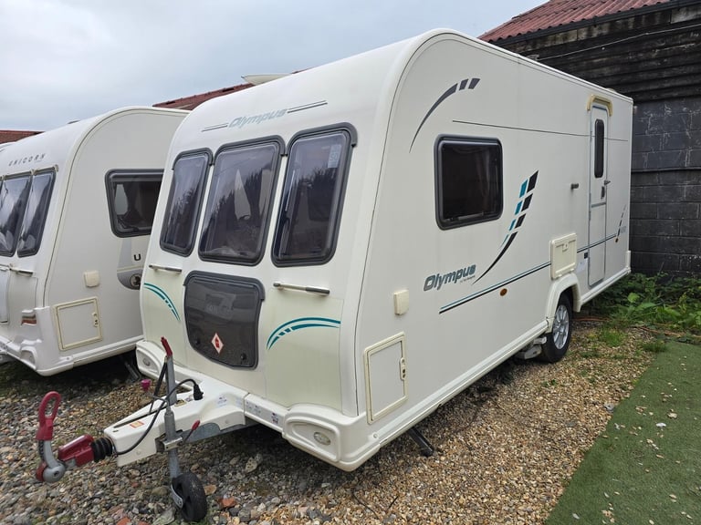 2010 Bailey Olympus 462 2 Berth E/Washroom Lightweight Caravan Motor Mover