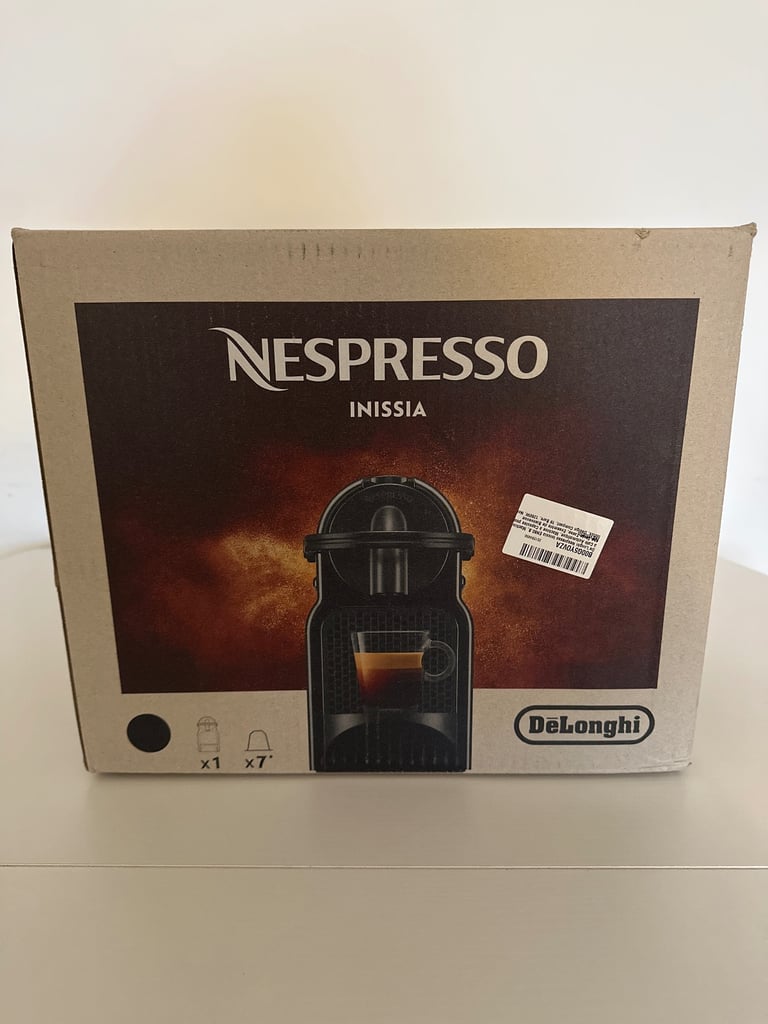 Brand New Nespresso Inissia Coffee Machine – Unboxed, Unused