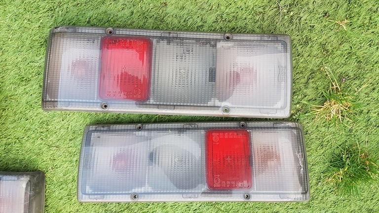 Caravan rear road lights, set of two or single.
