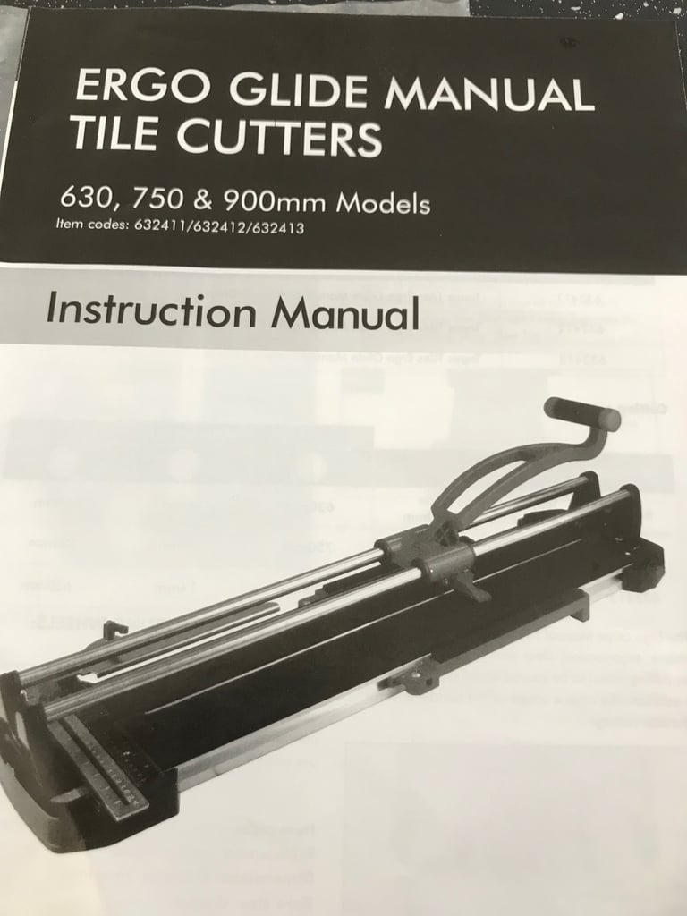 image for Ergo Glide 900mm tile cutter