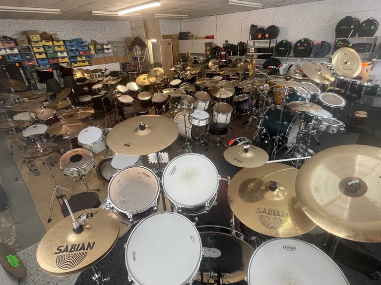 WHD jazz kit meinl cymbals.