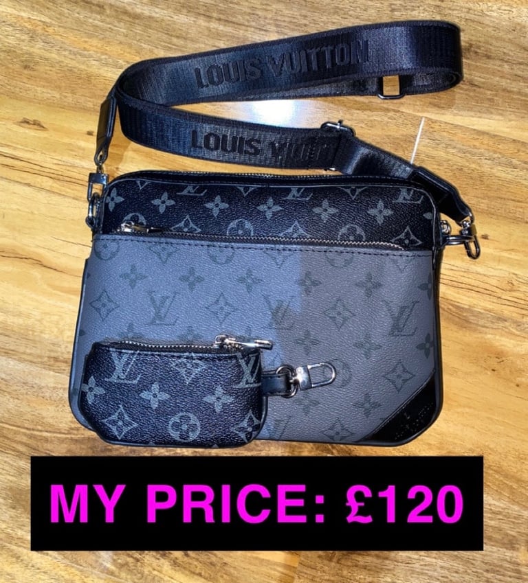 LOUIS VUITTON TRIO messenger bag £250.00 - PicClick UK