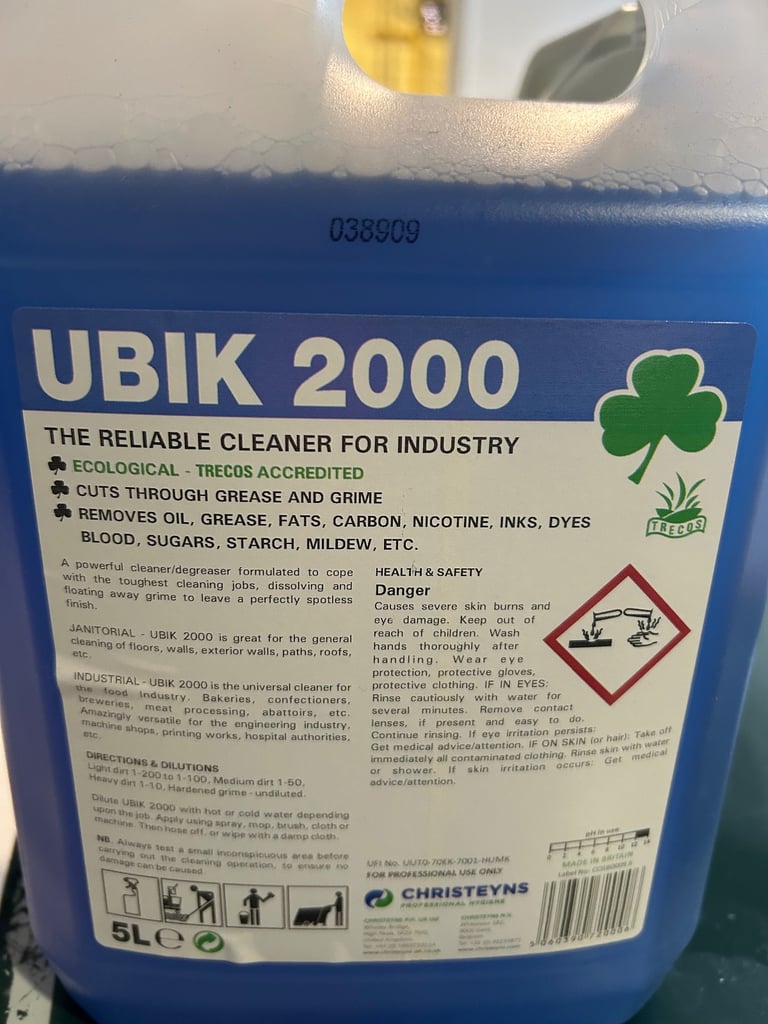 Cleaning Materials £120 ONO