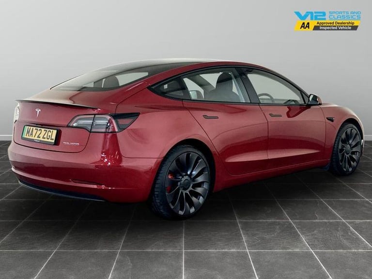 2022 Tesla Model 3 Performance AWD 4dr [Performance Upgrade] Auto SALOON ELECTRIC Automatic
