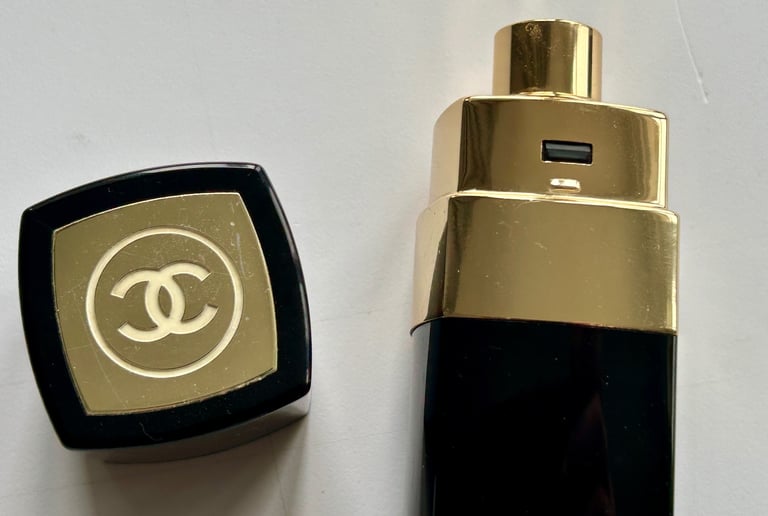 Chanel No 5 vintage Eau de Cologne half full 