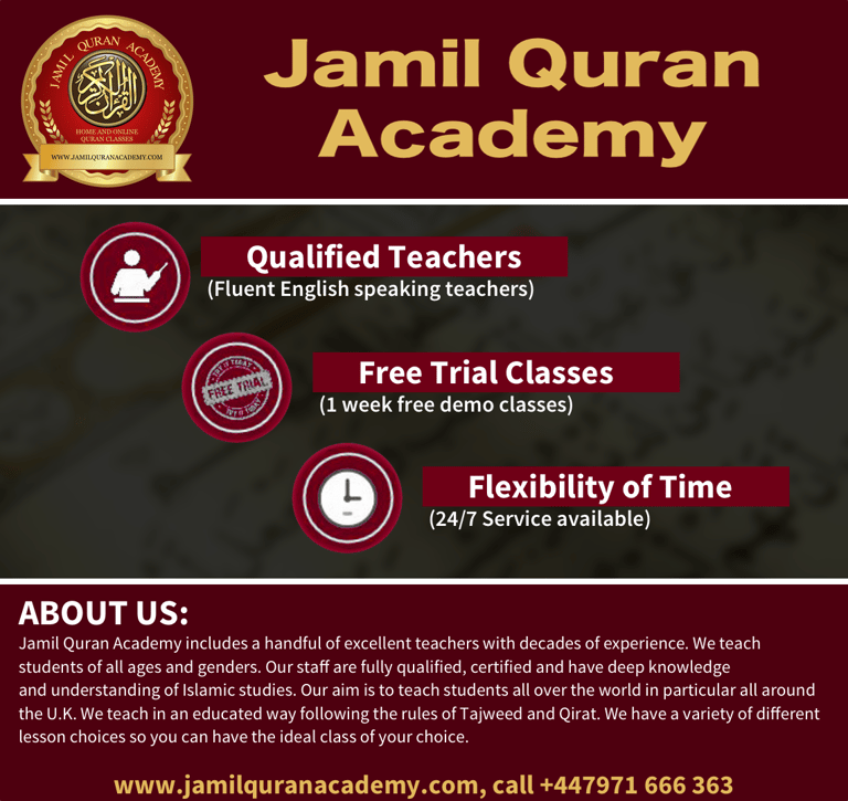  Home & Online Quran Class, Male or Female Quran Teacher, Learn Quran with Tajweed