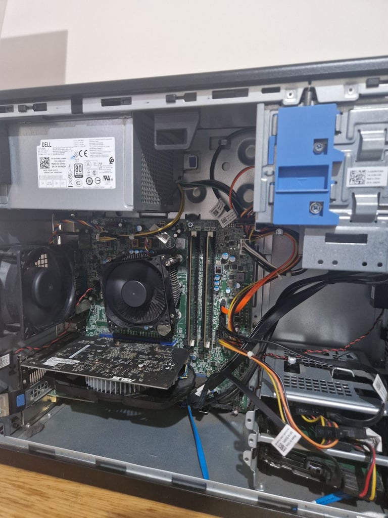 Upgraded Dell Precision Tower 3620 - 17, 16GB RAM, GTX 1050 Ti, 1TB HDD + 240GB SSD