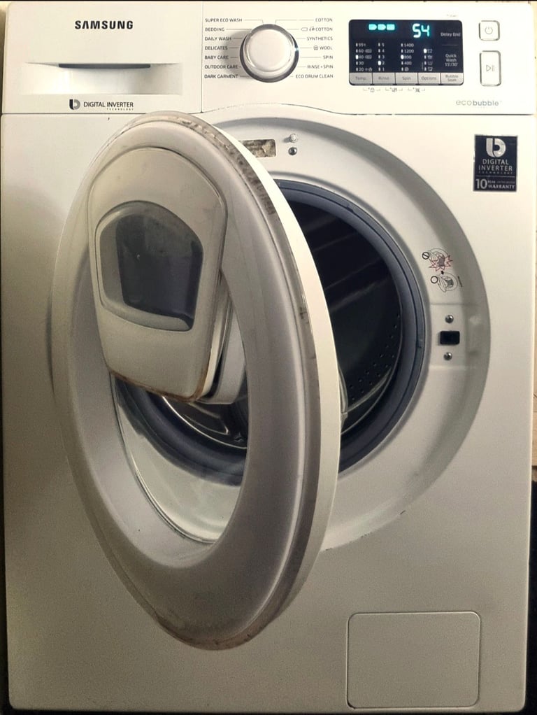 8kg Samsung ecobubble add-wash washing machine