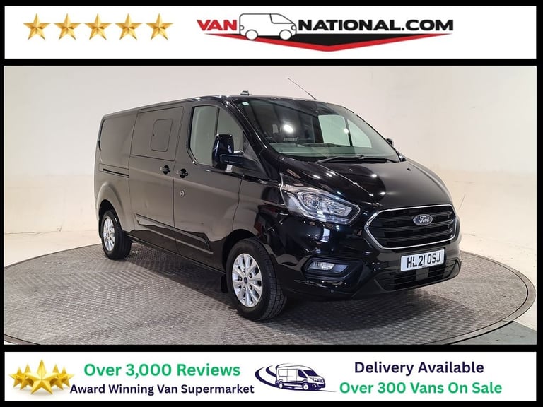 image for FORD TRANSIT CUSTOM 2.0 320 ECOBLUE LIMITED L2 H1 130 BHP LWB COMBI VAN 