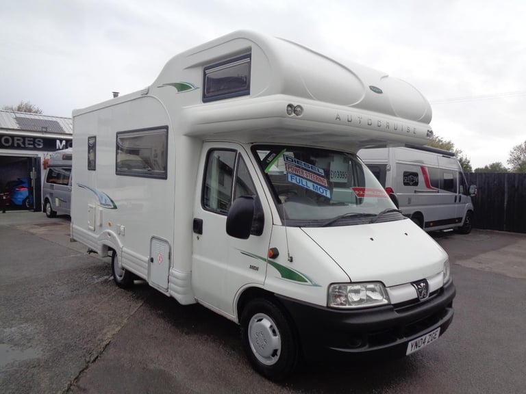Autocruise Stargazer 4 Berth Peugeot Boxer DIESEL MANUAL 2004/04