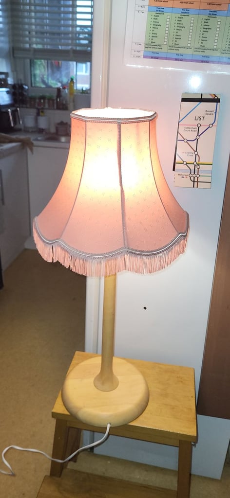image for Wooden table lamp