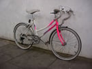 ids First Road Bike by Emmelle, White &amp; Pink, 20 Inch Wheels , Kids 7+, JUST SERVICED/ CHEAP PRICE!