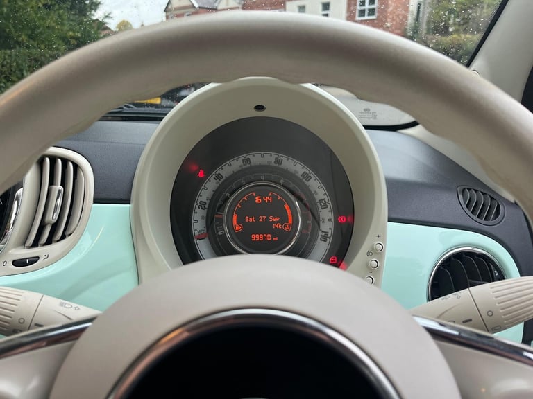 2016 Fiat 500 1.2 Pop Euro 6 (s/s) 3dr HATCHBACK Petrol Manual