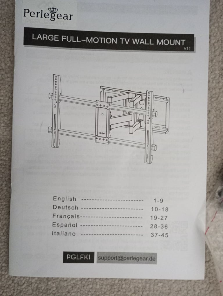 image for 2 TV Brackets and fittings £10 