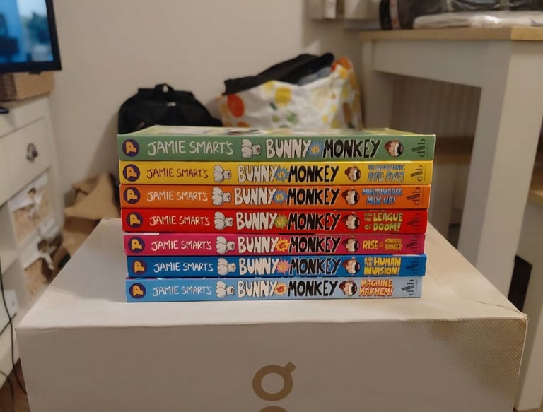 image for Bunny vs monkey Bundle of 7 books