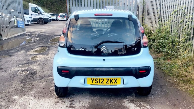 2012 Citroen C1 1.0i VTR 3dr HATCHBACK Petrol Manual