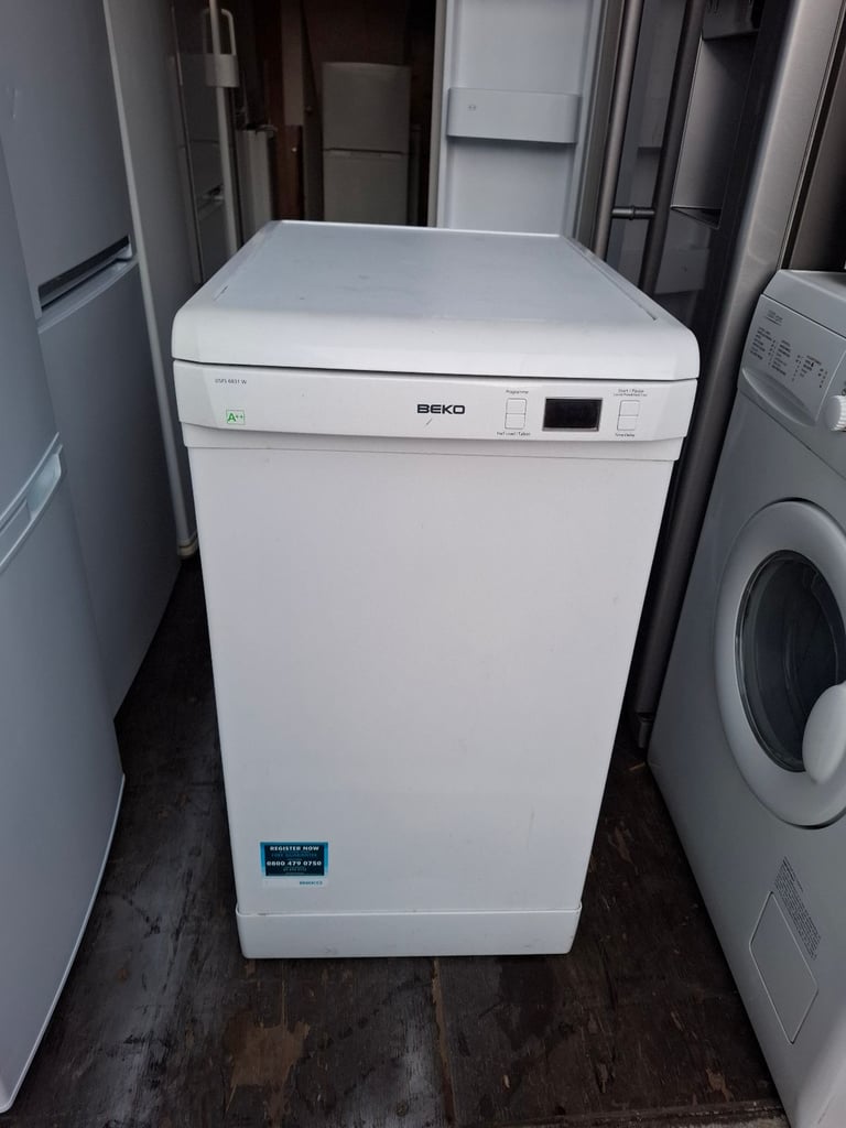 image for A++ class Beko slim dishwasher