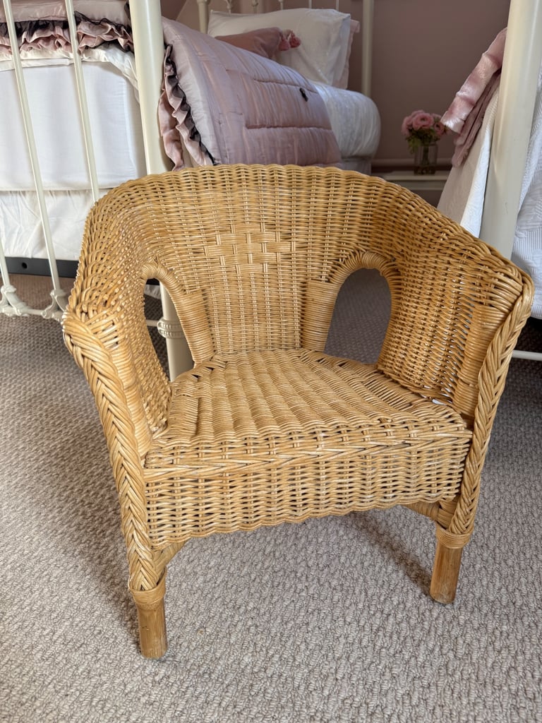 image for Children’s wicker chair VGC