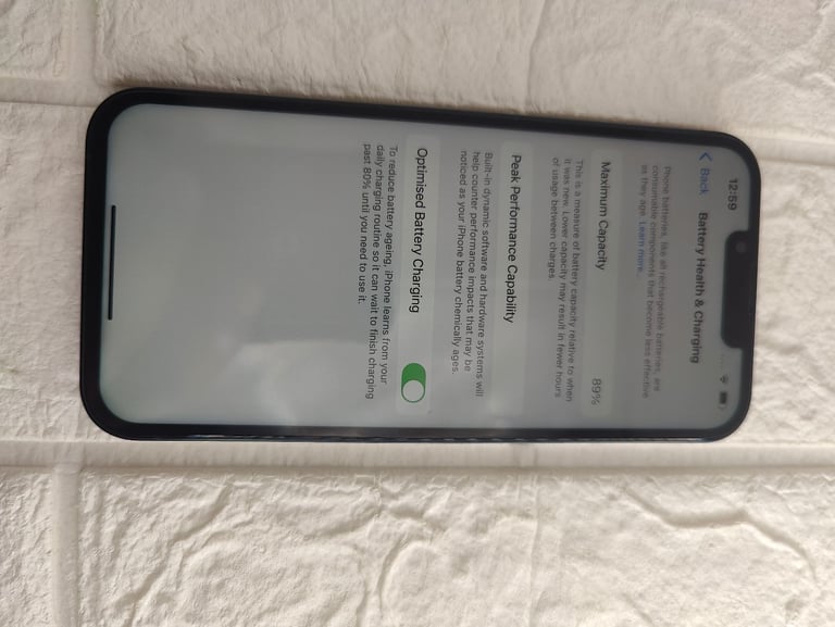 Apple iPhone 15 - 128GB - Black - Good Condition
