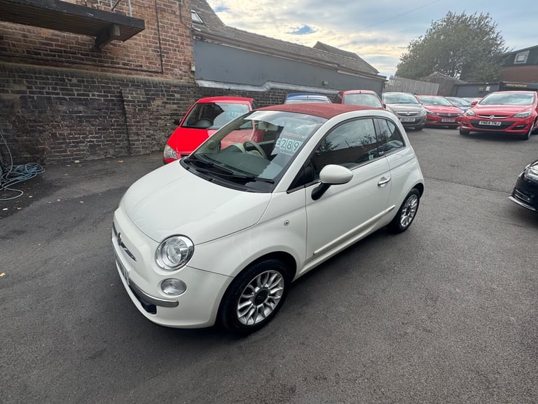 2013 Fiat 500 1.2 Lounge 2dr [Start Stop] CONVERTIBLE Petrol Manual