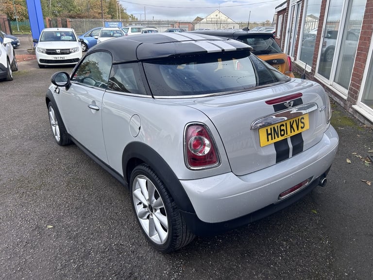 2011, MINI COUPE 1.6 Cooper Coupe Silver Manual Petrol