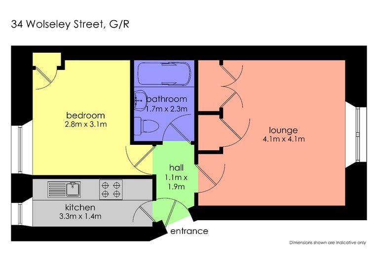 34 Ground Wolseley Street