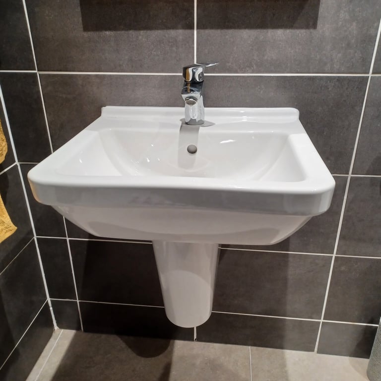 image for Basin with semi pedestal