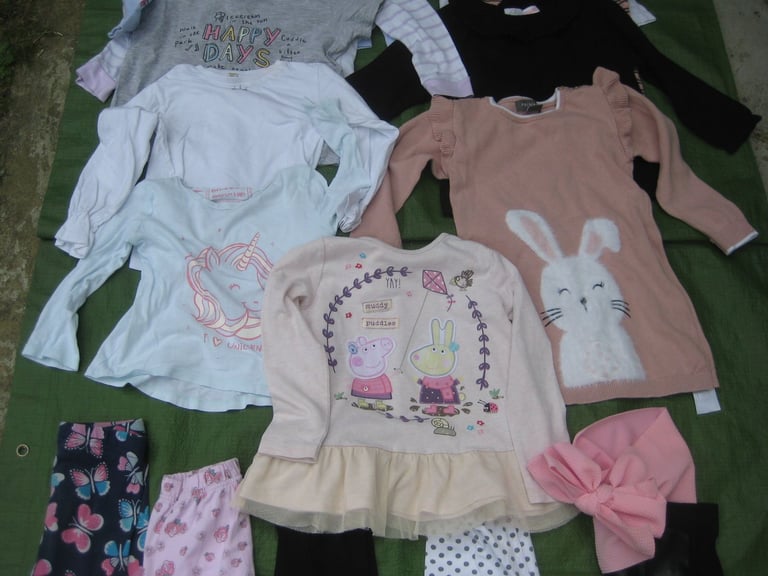PRICED TO CLEAR: 18 Items of Clothing for 18 months to 3 Years Old Children for Only £5.00