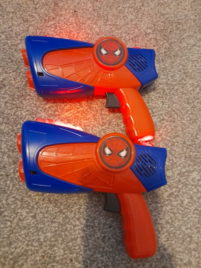 image for Spider man toy lazer tag guns